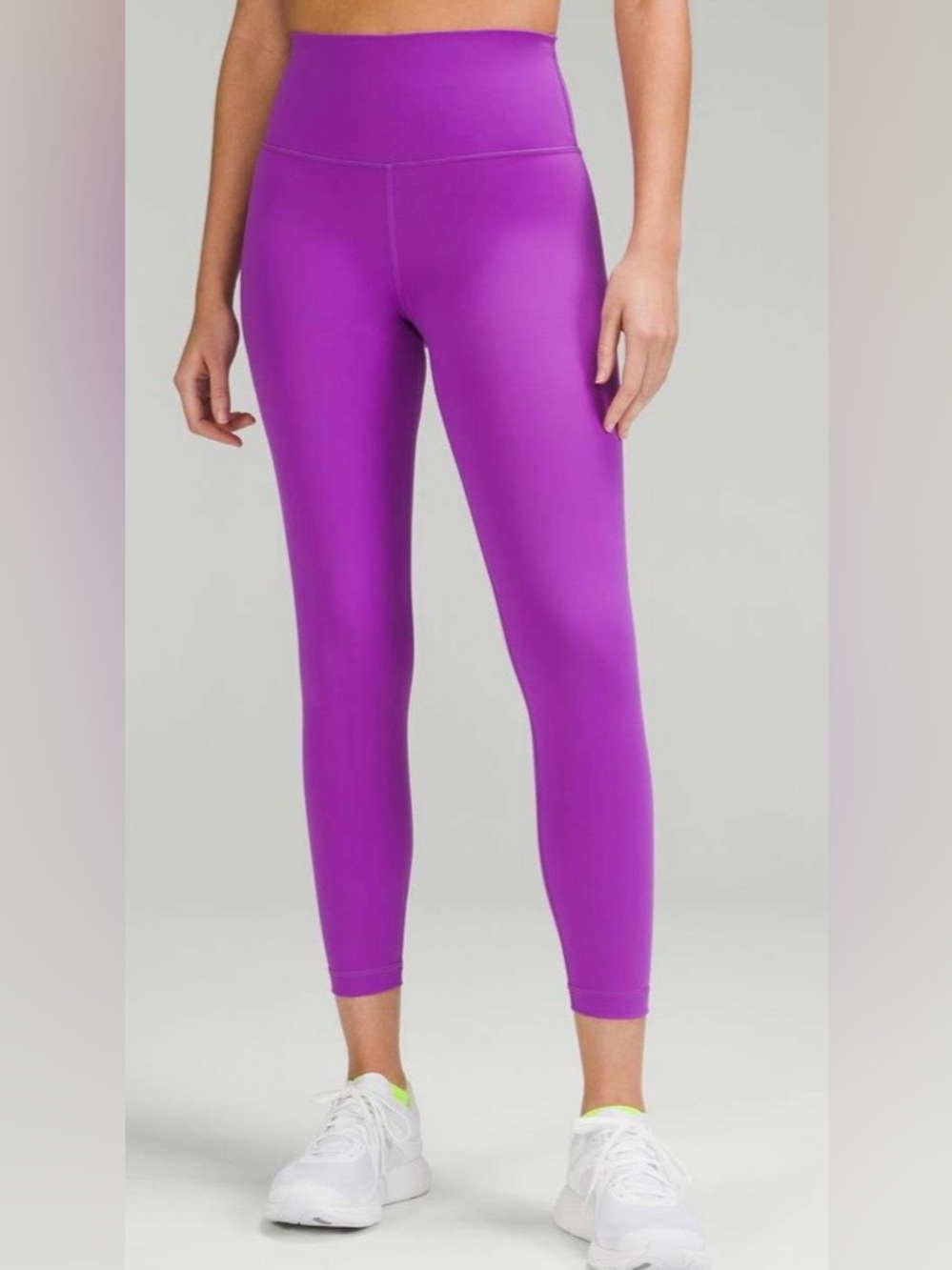 Lululemon Wunder Train High-Rise Tight 25" in Moonlit Magenta | Size 4